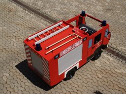 Indienststellung Kinder-Feuerwehr-Auto